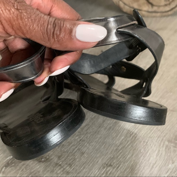 Coach Eleanor Mirror Metallic sandal women’s size 6 EUC - Picture 12 of 14